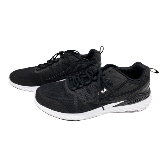 Fila Mens Trazoros Energized 2 Lace Up Mesh Running Sneakers Black Size 10 or 11 - Picture 5 of 8